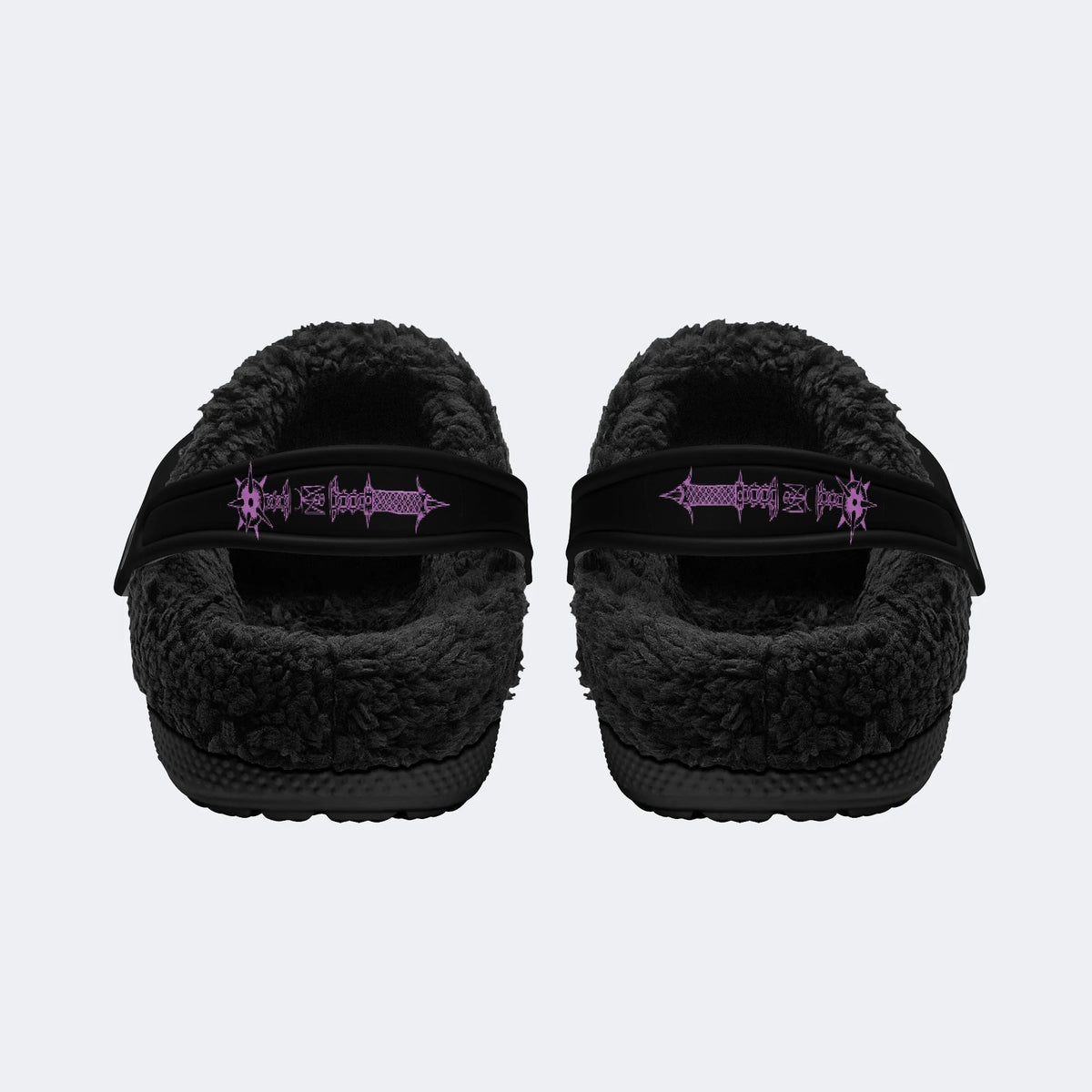 Gothic Witchy Cauldron Magic - Fur Lined Slippers/Sandals