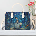 Skeleton Tombstone Print Handbag Factory Direct Sales