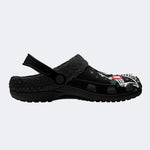 Gothmas Skeleton Lights - Fur Lined Slippers/Sandals