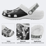 Mummies Horror Print - Fur Lined Slippers