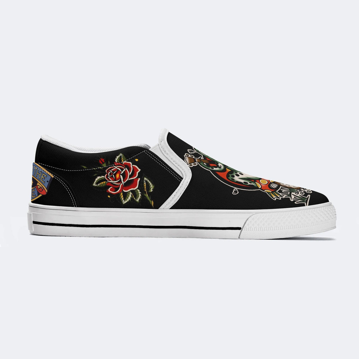 Frog Musician - Slip On Shoes