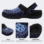 Celestial Sun Moon - Fur Lined Slippers/Sandals