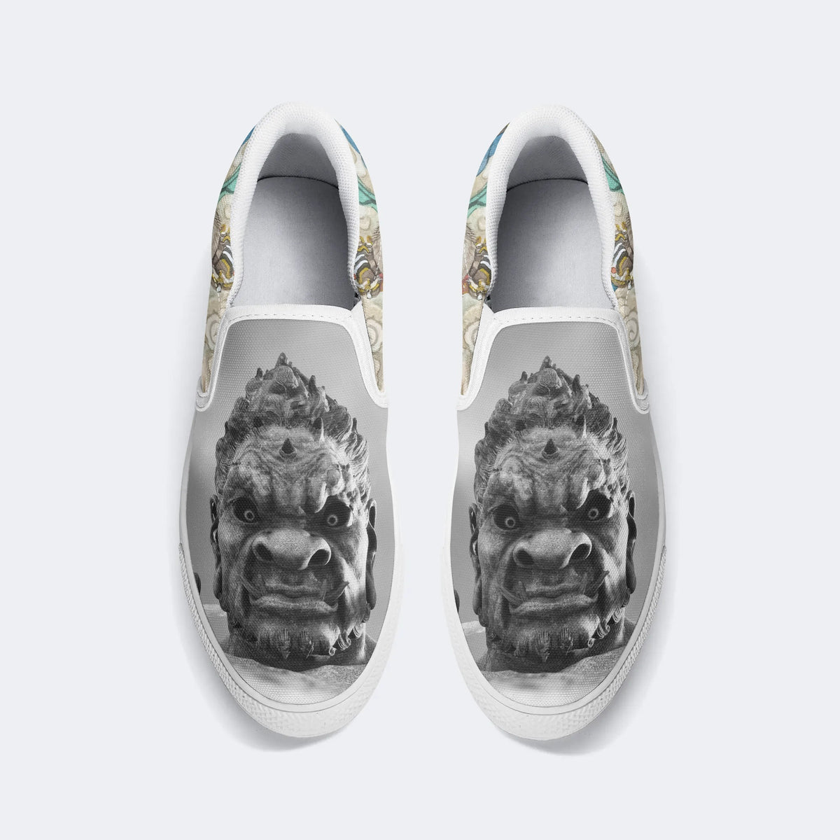 Wukong Print - Slip On Shoes