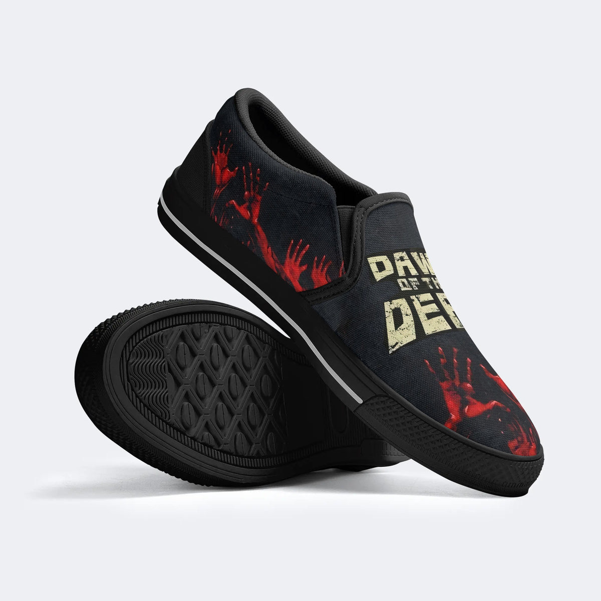 Horror Dead Printed- Slip On Shoes