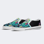 Unisex Undead Cat Art Illustration Printed - Slip On Shoes