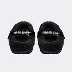 Classic Trust No One Snake Print - Fur Lined Slippers/Sandals