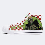 Unisex More Brains Print - High Top Canvas