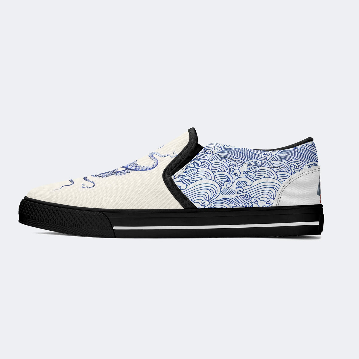 Deep Sea Octopus Tentacles Art Print - Slip On Shoes