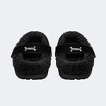 Gothic Mechanic Tool Hands - Fur Lined Slippers/Sandals