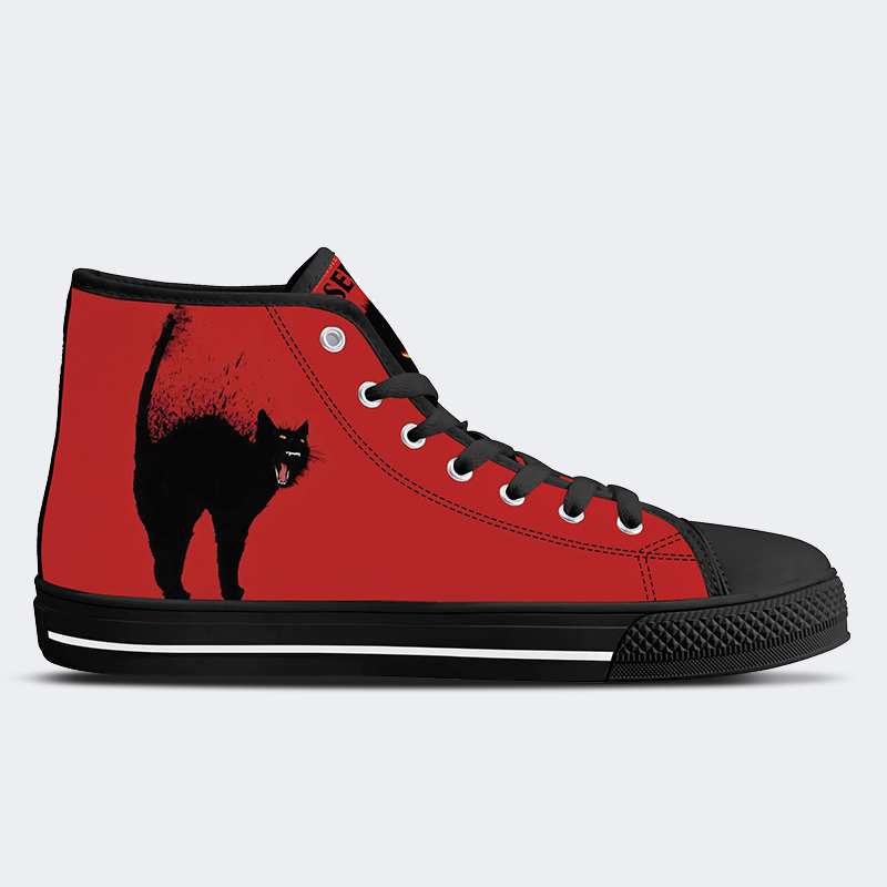 Horrorfilm-Haustier - High Top Canvas