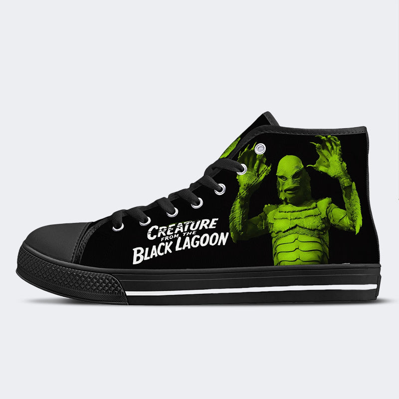 Unisex Horror Creature - High Top Canvas