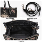 Pumpkin Rose Print Handbag Factory Direct Sales