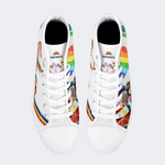 Pride Month High Top Canvas Shoes