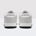 Skull & Letter Dunk Low Leather Sneakers