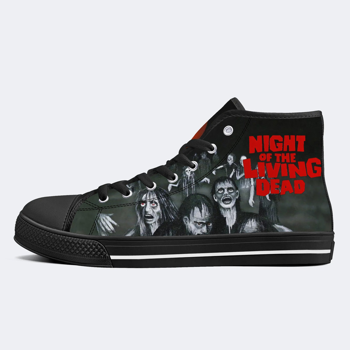 Night Horror - High Top Canvas