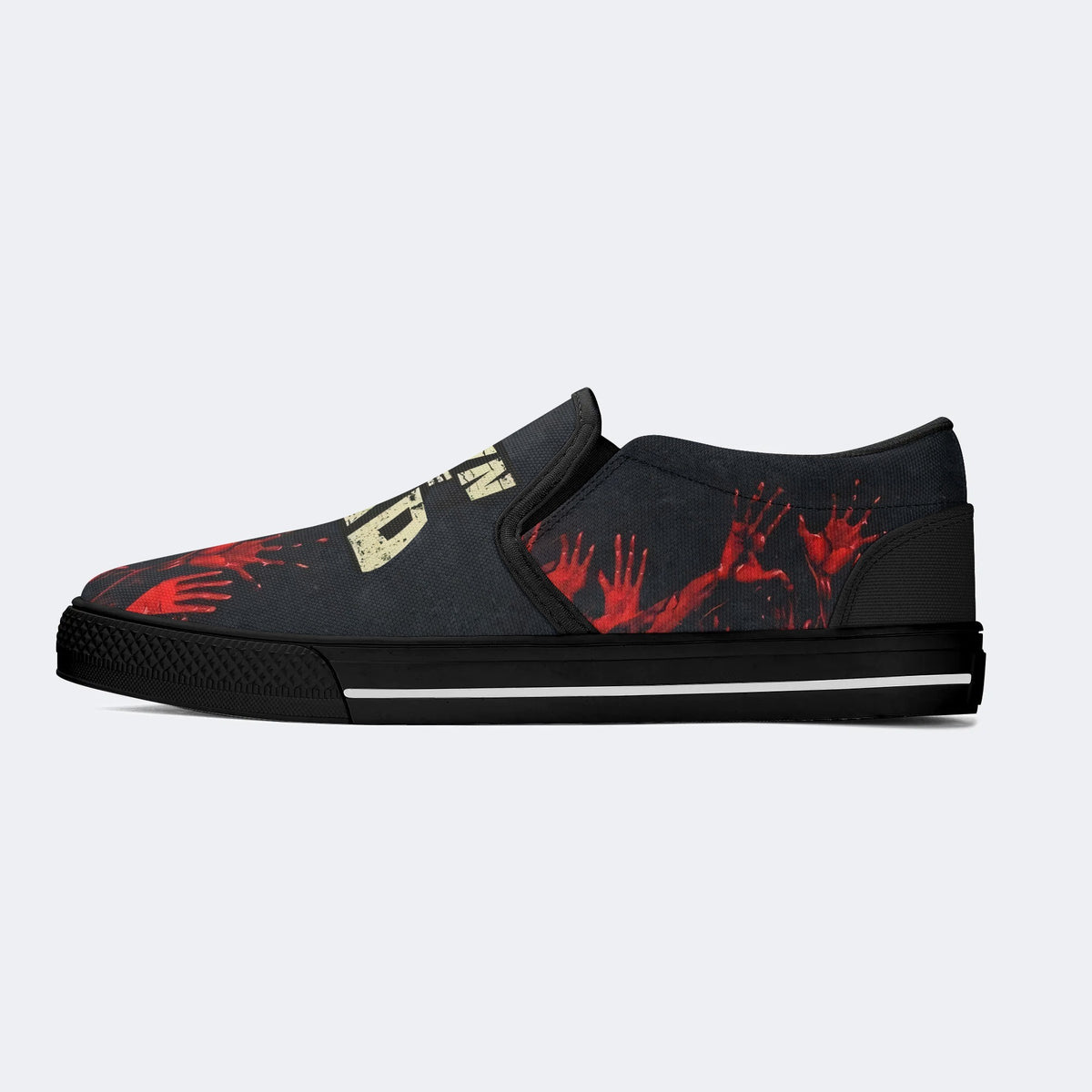 Horror Dead Printed- Slip On Shoes