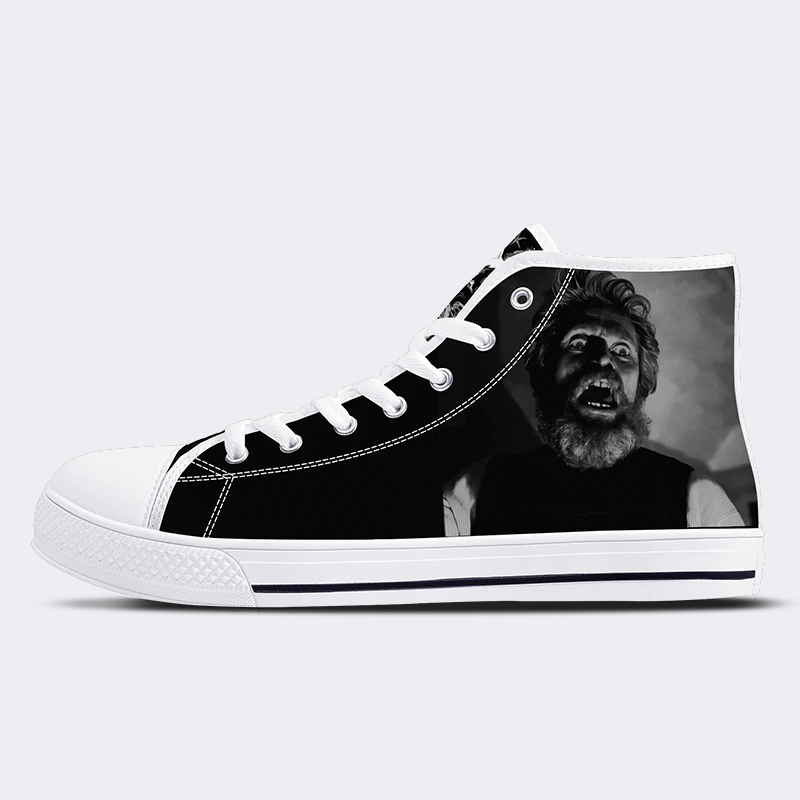 Horror-Druck - High Top Canvas