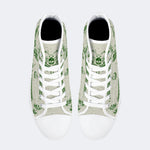 Classic Death Moth Vintage Print - High Top Canvas