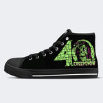 Unisex Horror-Druck - High Top Canvas