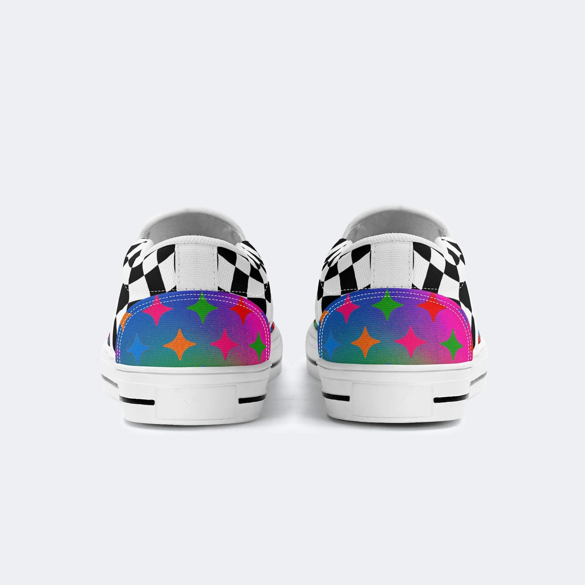 Unisex Graffiti Mary Art Print - Slip On Shoes