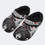 Tree Eye Skull - Fur Lined Slippers/Sandals