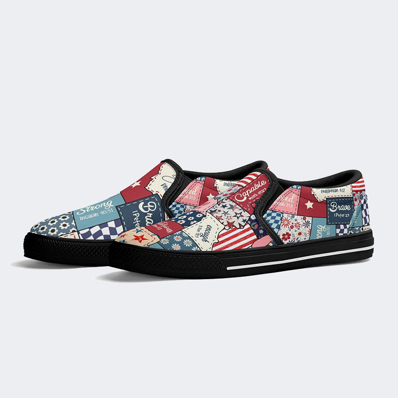 Unisex Art Print - Slip On Shoes