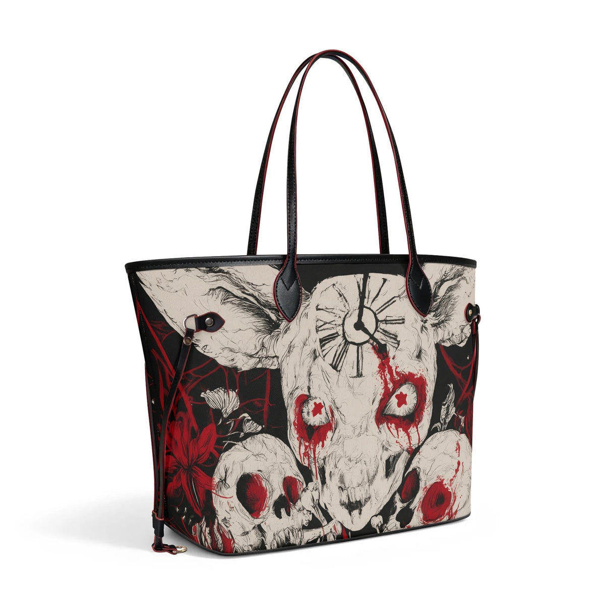 Horror Rat Clock - Large capacity handbag