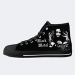 Black Metal - High Top Canvas