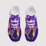 Ncturnal Print Mesh Knit Sneakers