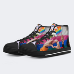 Pride Month High Top Canvas Shoes