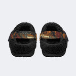 Gothic Music Sugar Lady - Fur Lined Slippers/Sandals