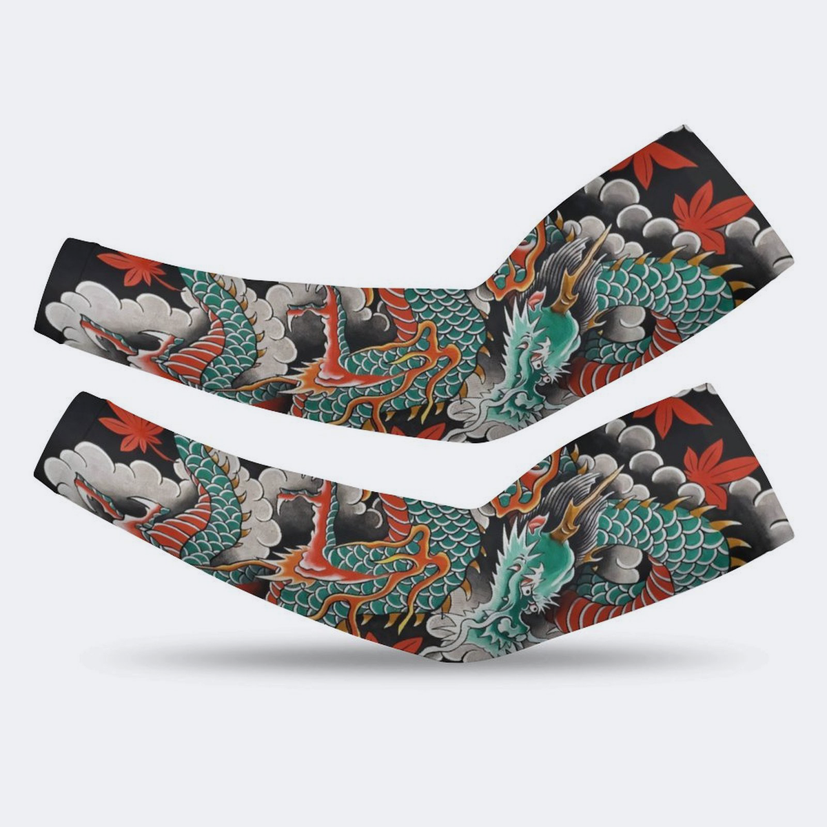 Dragon Tattoo Print - Cooling sleeves