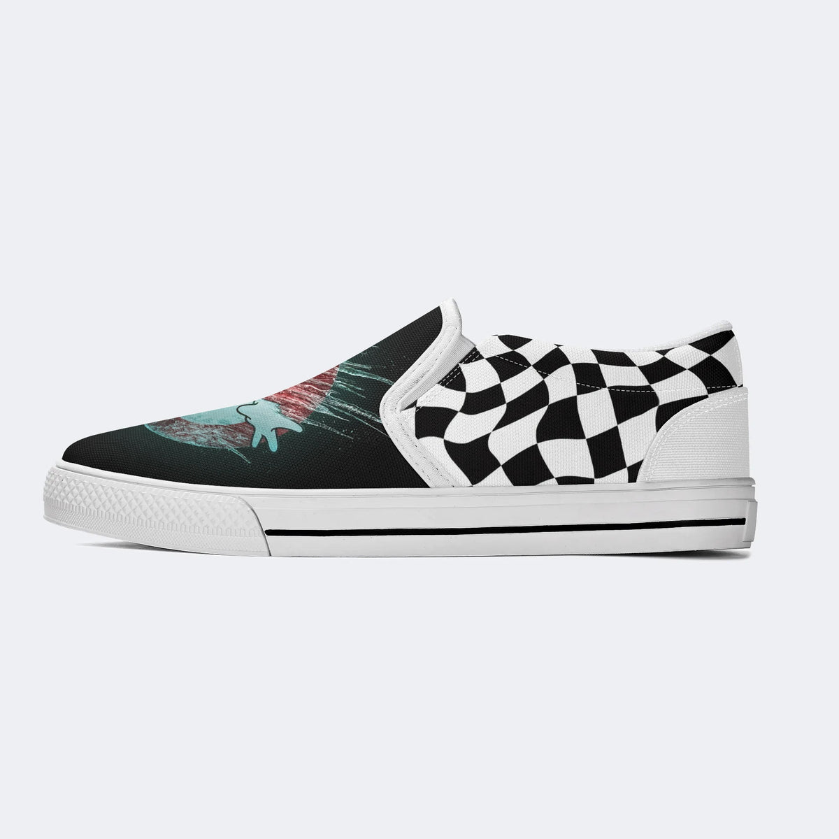 Ghost Print - Slip On Shoes