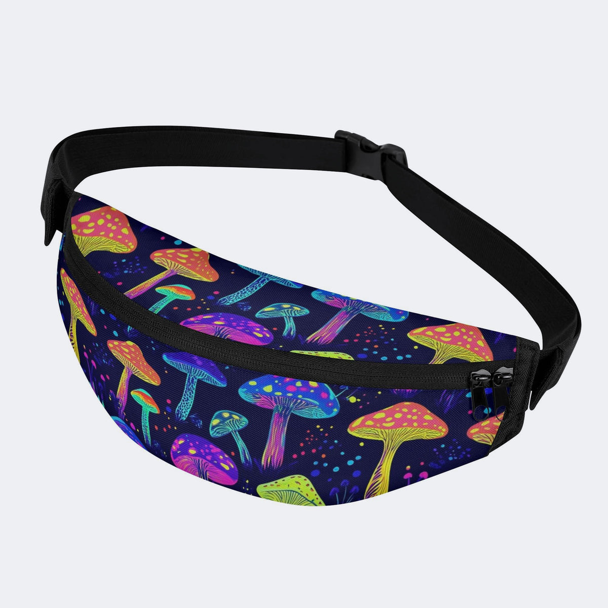 Neon Color Mushroom Print - Fanny Package