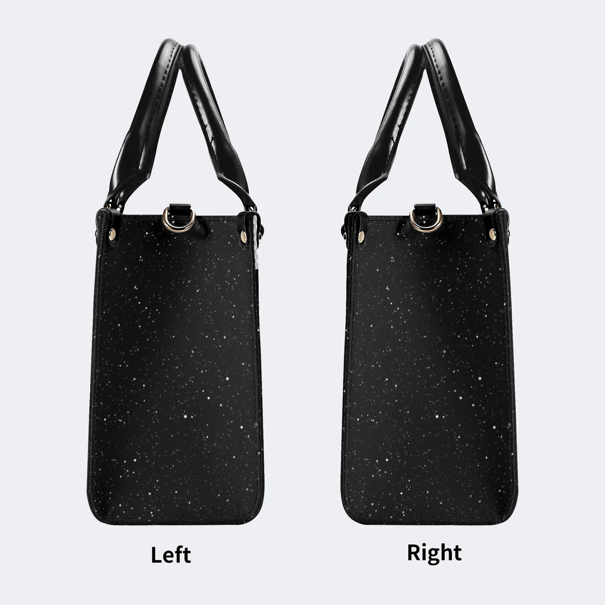 Mechanical Panel Print - Leather Handbag