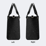 Mechanical Panel Print - Leather Handbag