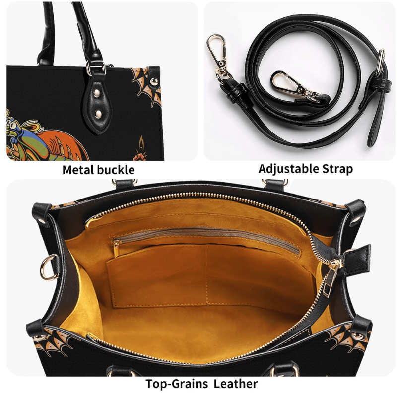 Boxing Shrimp Print Handbag Factory Direct Sales