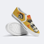 Rancid Skull Print - Slip On Shoes