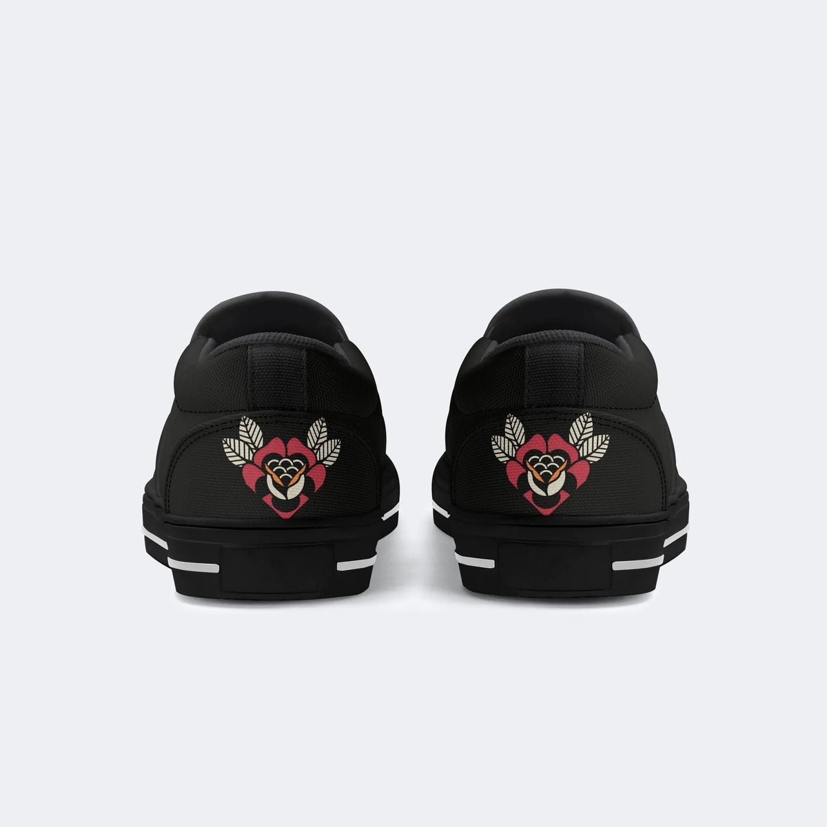 Cowboy Frog Print - Slip On Shoes