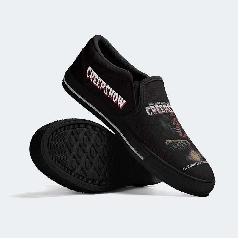 Horror Movie Print - Slip On Shoes