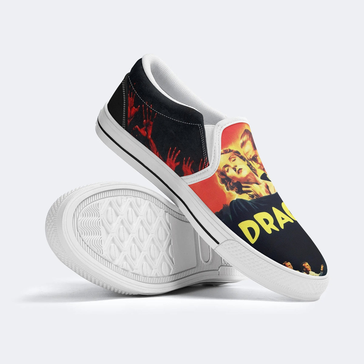 Horror Movie Printed - Slip On Shoes