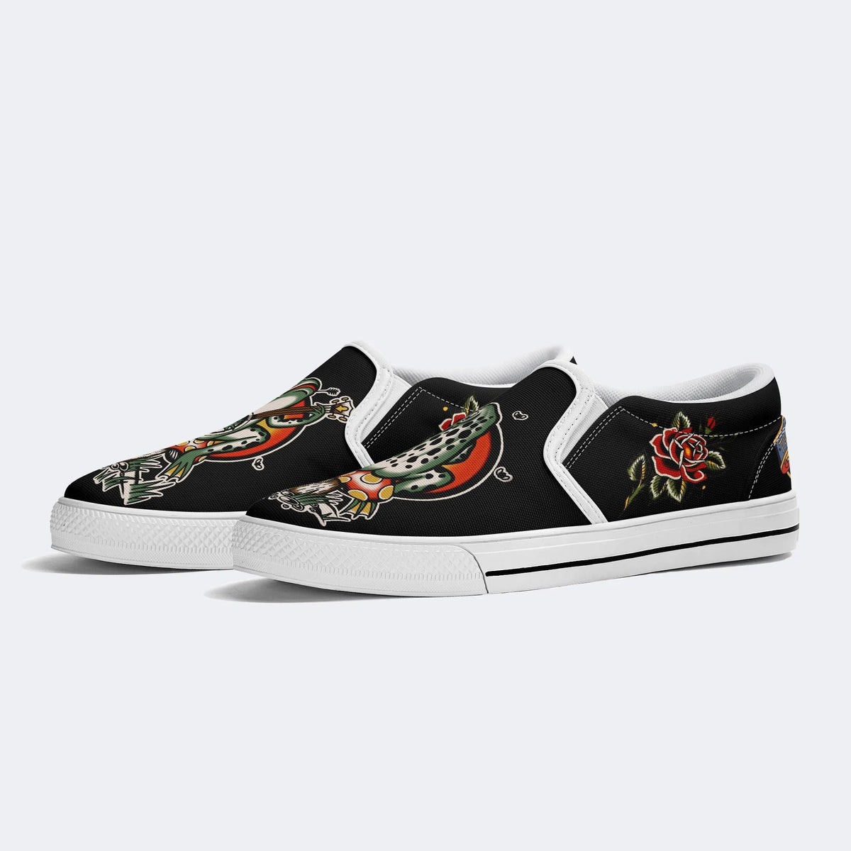 Frog Musician - Slip On Shoes