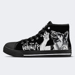 Are Your A Werewolf Print - High Top Canvas