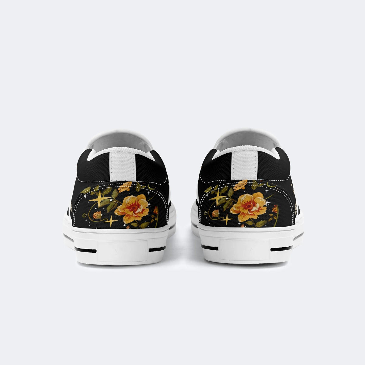 Sun And Moth Print - Slip On Shoes