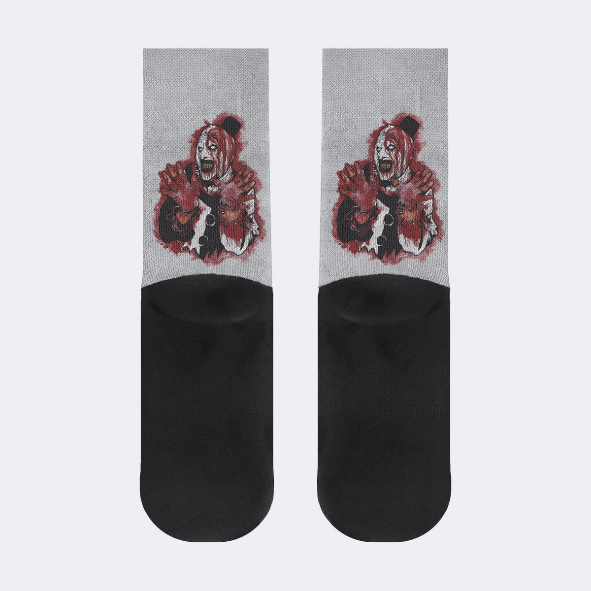 Unisex Horror Print - Crew Socks