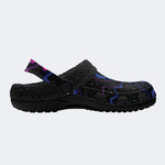 Cosmic Nebula Swirl - Fur Lined Slippers/Sandals