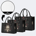 Skull Eyeball Rose Print Handbag Factory Direct Sales