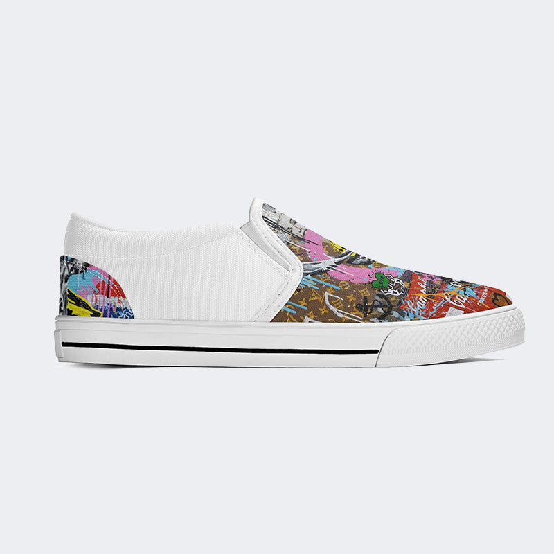 Everything Is Possible Print - Slip On Shoes