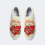 Unisex Too Many Skull Print - Slip On Shoes