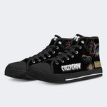 Horror Movie Vintage Graphic - High Top Canvas